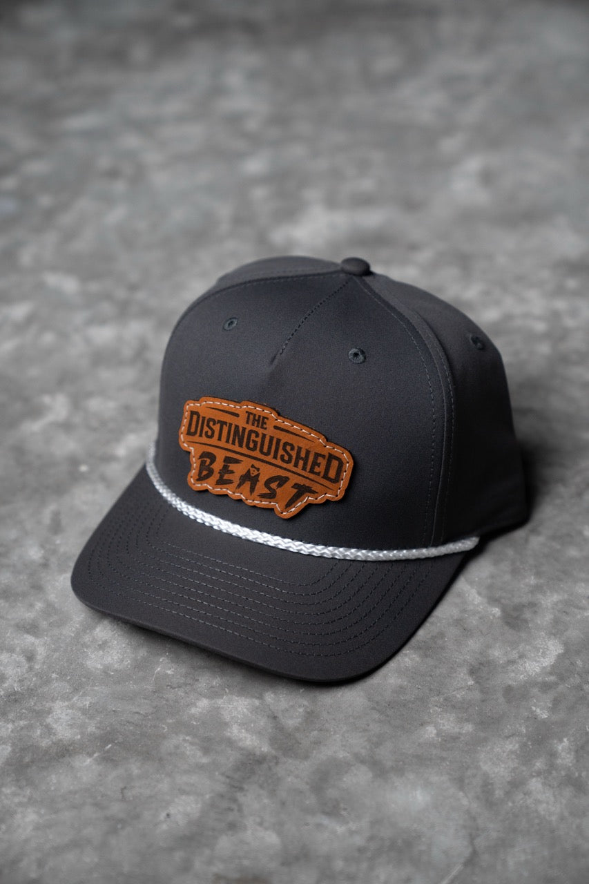 Distinguished Beast Dark Grey Rope Classic hat