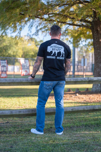 Bison Courage-Resolve Distinguished Beast T-Shirt