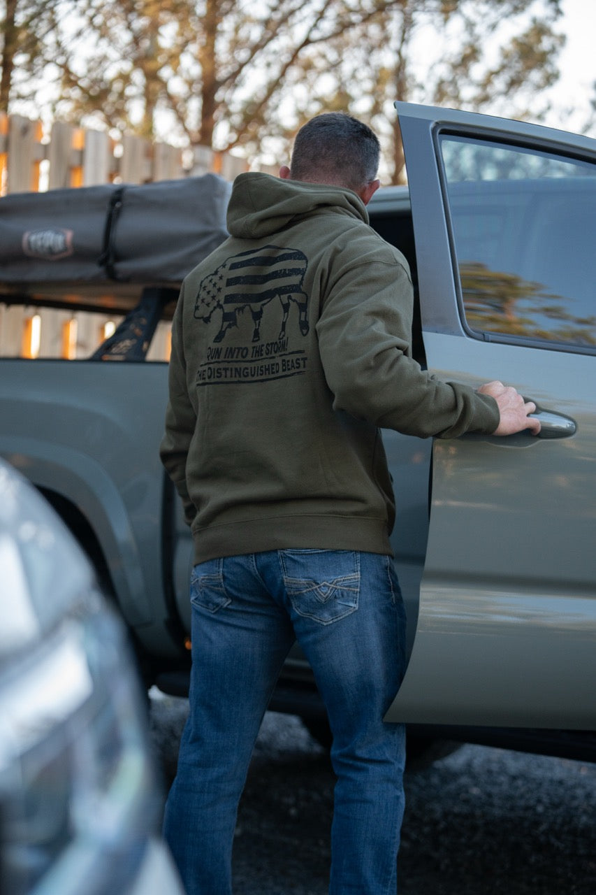 Run Into The Storm hoodie