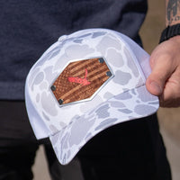 American Spirit Wood Patch hat red copper
