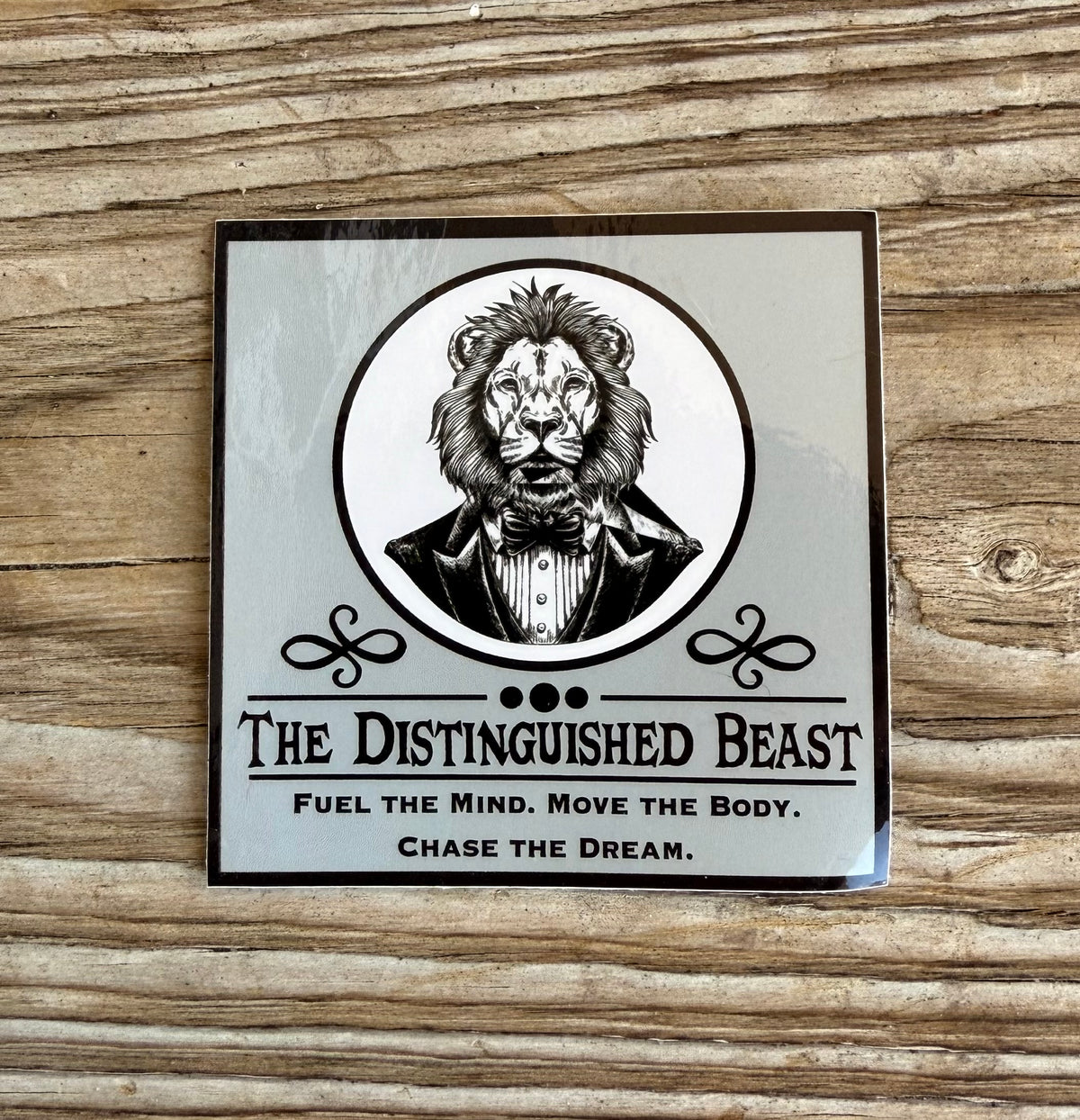 Lionshead Distinguished Beast Vinyl Sticker