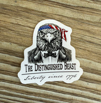 Eagle Patriot Vinyl Sticker