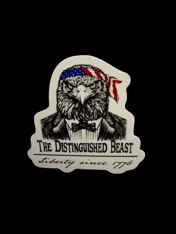 Eagle Patriot Vinyl Sticker