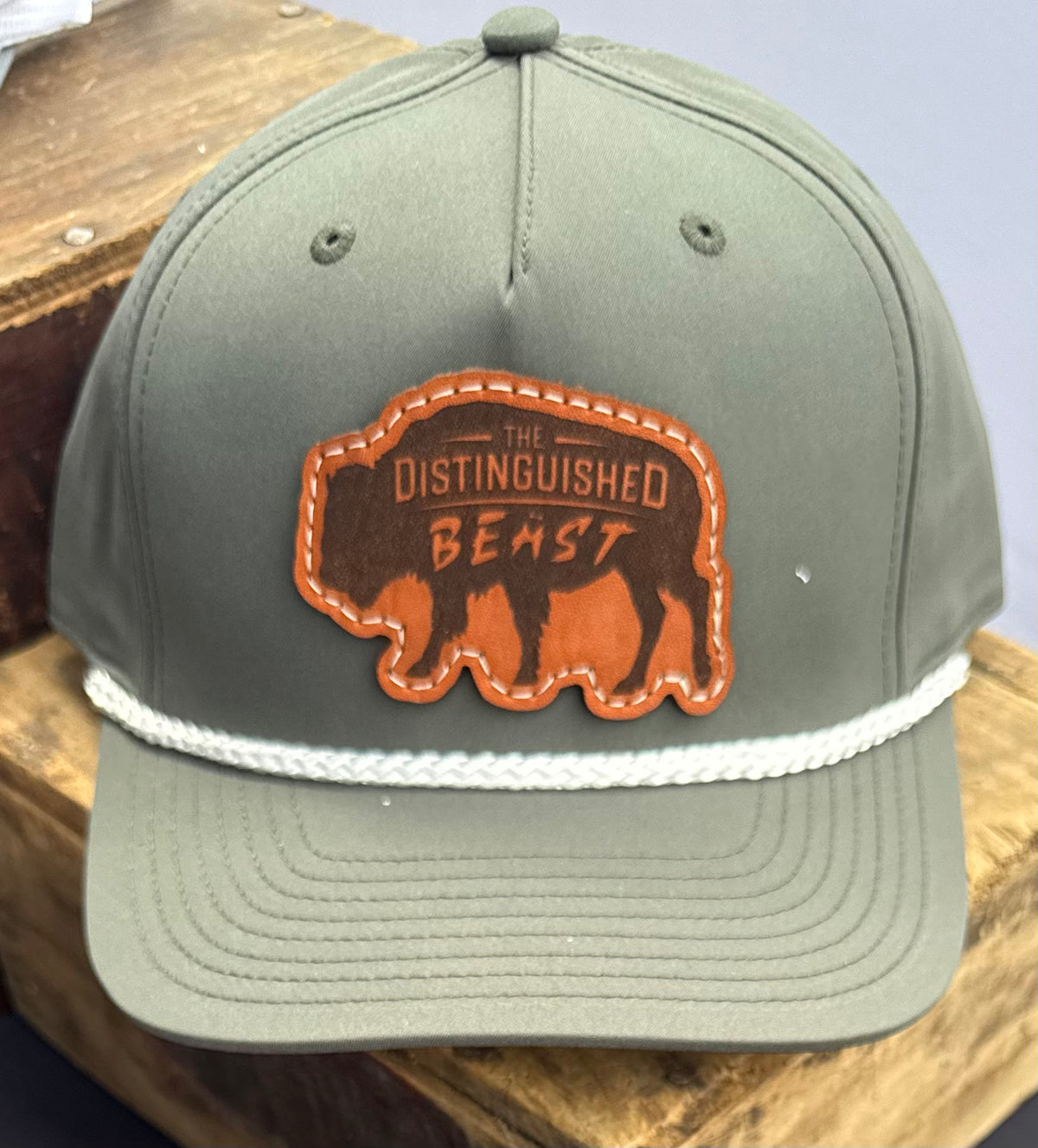 Distinguished Beast Olive Rope Classic hat