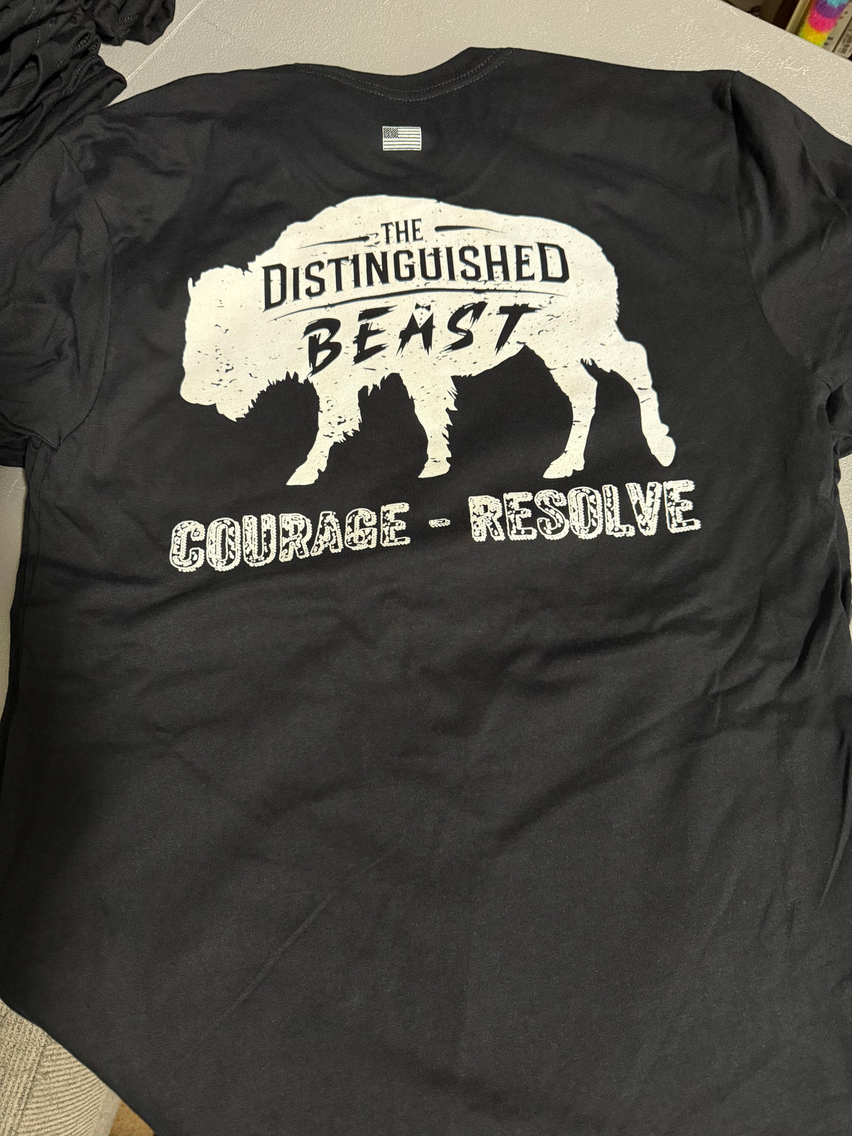 Bison Courage-Resolve Distinguished Beast T-Shirt