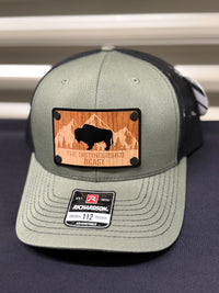 Wood Patch Bison Hat