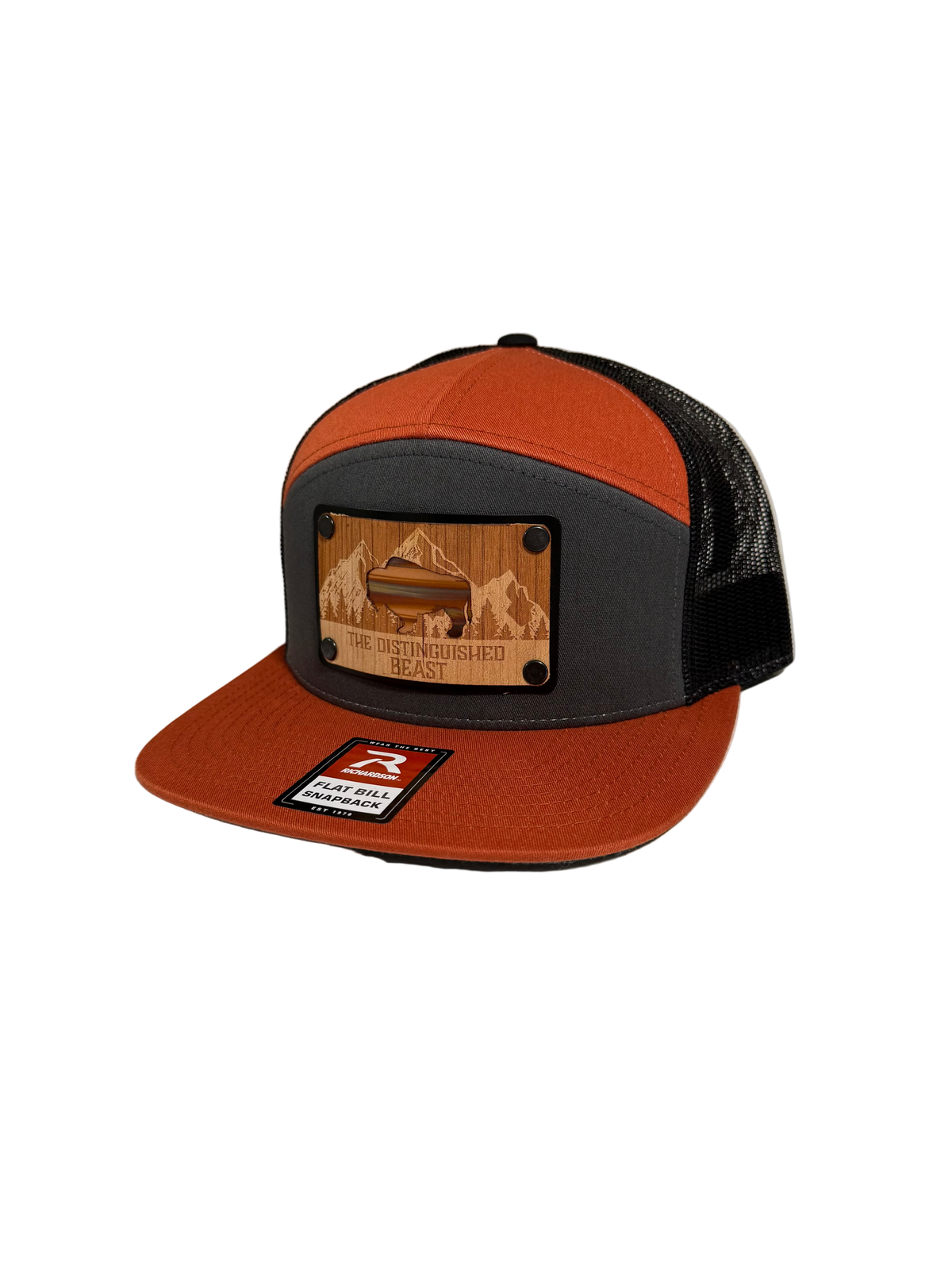 Bison Wood Patch Sundae Copper hat