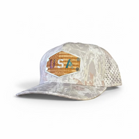 USA Wood Patch hat