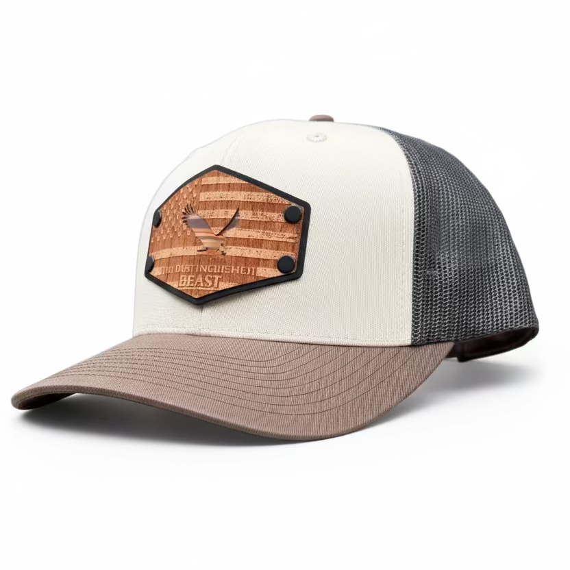 American Spirit Wood Patch hat sundae copper