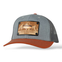 Wood Patch-Sundae Copper-Bison hat