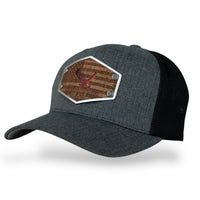 American Spirit Wood Patch hat red copper
