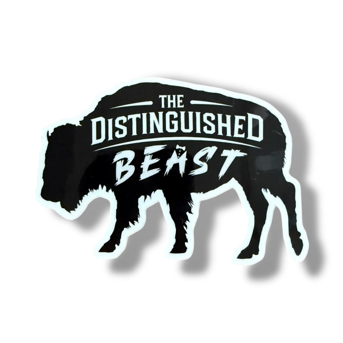 Bison Die Cut Sticker