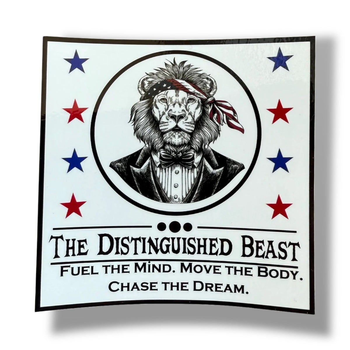 Lionshead Patriot Beast Vinyl Sticker