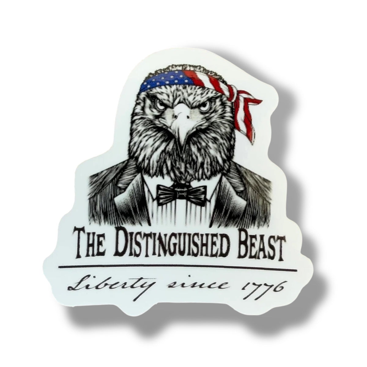 Eagle Patriot Vinyl Sticker