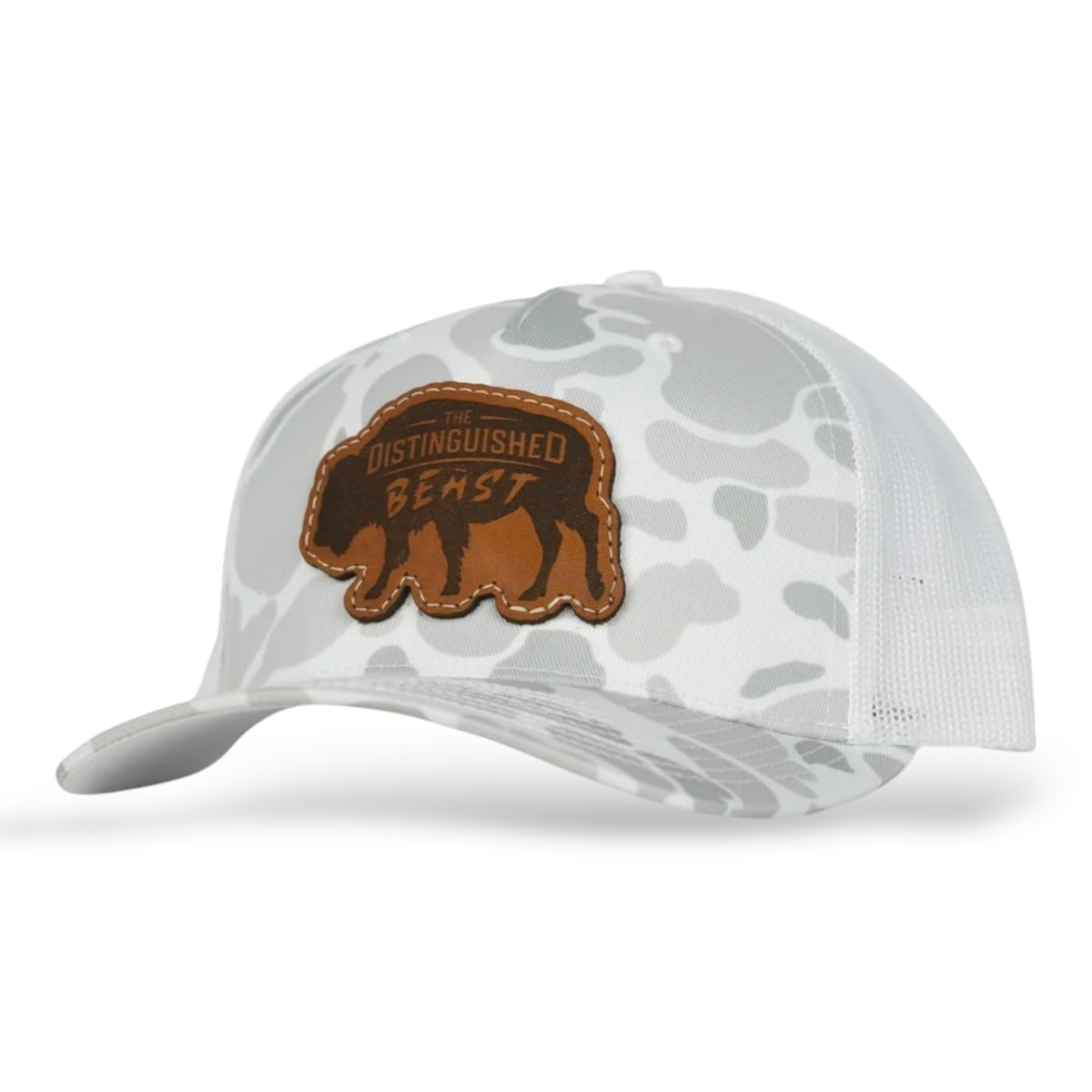The Distinguish Beast Bison Patch Camo Hat