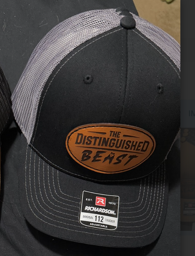 The Distinguished Beast Patch Richardson 112 Hat - Black