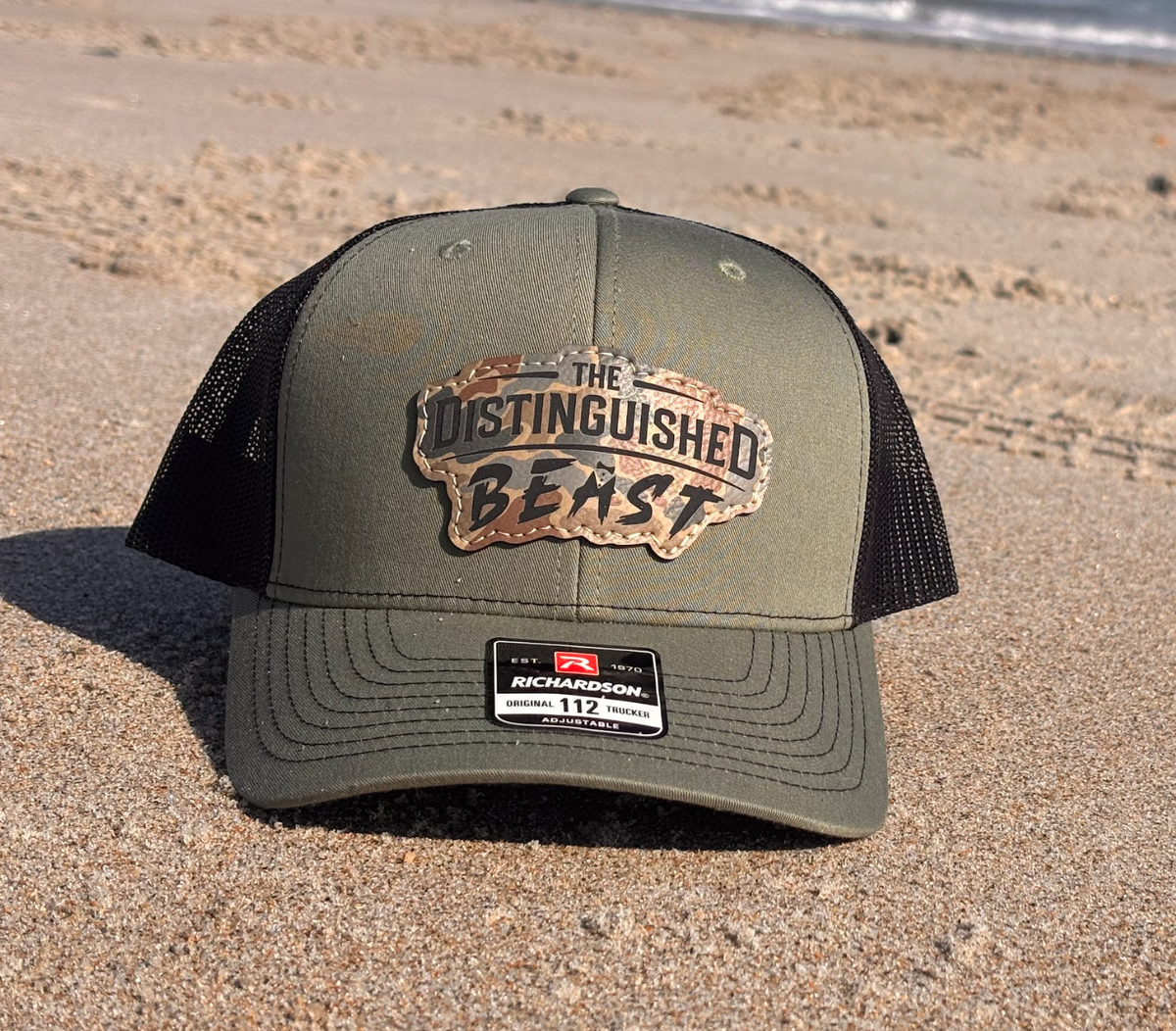 The Distinguished Beast Camo Patch Richardson 112 Hat